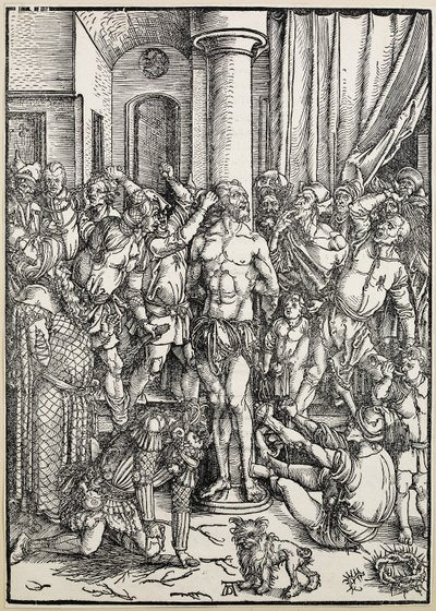 La Flagellazione, c. 1496-97 da Albrecht Dürer